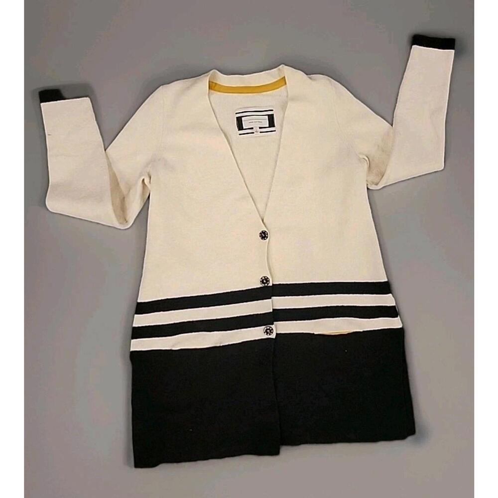 Anthropologie Angel Of The North Cardigan Sweater Women Long Preppy Acadamia S